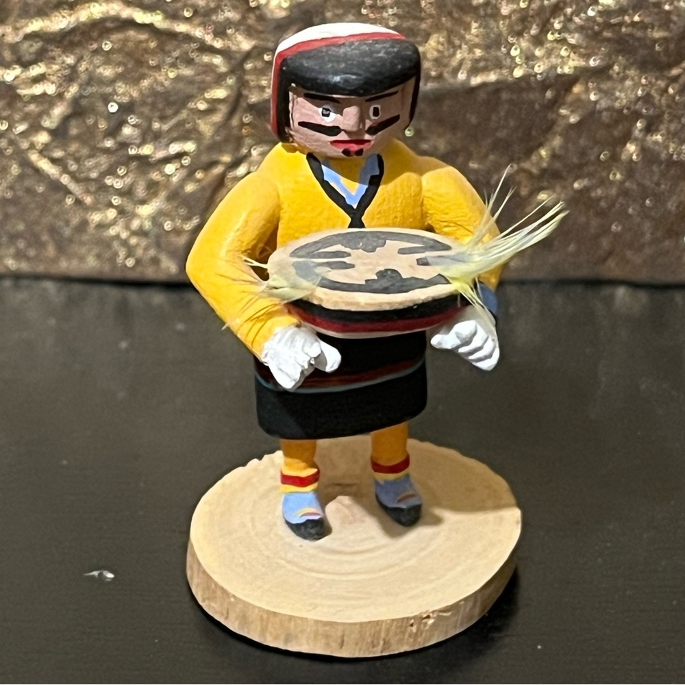 💛Vintage Authentic Shalacko Kachina Doll Miniature Native First People Artist💛 - Picture 2 of 8